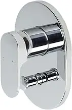 Symphony Wall Mounted Bath and Shower Mixer with Diverter - Chrome