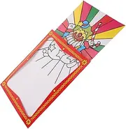 Color Changing Card Prop for Parties Performances Engaging Clown Magician Trick Easy to Use for Stage Shows Versatile Entertainment for All Ages