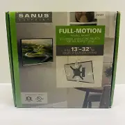SANUS VuePoint Full-Motion TV Wall Mount For 13"-32" TVs