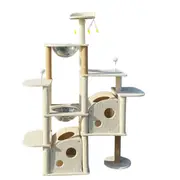 Ella's Castle: Super Large Cat Tree -9 Tiers, Height 173cm