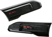 Pair Vent 6.6L V8 Allison Transmission Emblems 3D Badge Replacement for Sierra 2500HD 3500HD 2024-2025 GMC 6.6L (Black)