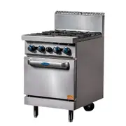 CookRite 4 Burners With Oven NG