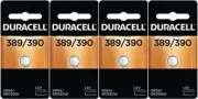 4 Original Duracell SR1130SW 390 Button Batteries