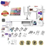 Dual Speed Mini Sewing Machine for Beginners - 12 Stitches & Reverse Function