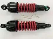Honda CB750 Nighthawk Heavy Duty Bobber Black Red Shocks 11.5"