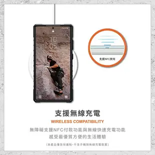 『UAG』耐衝擊保護殼-透明 for Samsung S24 Ultra 手機防摔保護殼 防摔殼