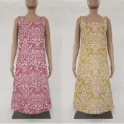 Damask Cross Back Apron (2 Colors Available)