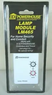X10 Powerhouse Lamp Module LM465 - NEW IN BOX Security Controller Timer Plug-In