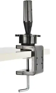 Human Hair Mannequin Head Table Clamp Stand Hairdresser Practice Manikin