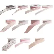 Bouquet Decorative Streamers Ribbon for Wreath and Bowknot Crafting Projects