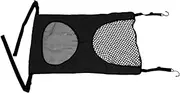 Toddmomy Nylon Car Mesh Barrier for Pet Separation Net Cover for Back Seat Easy to Install Ensures Safety While Driving Compatible with Vehicles