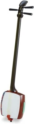 SUZUKI MS-8 Shamisen Introductory set "KAEDE" Wooden Frame Synthetic Leather