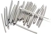 Parliky Replacement Guitar Frets 24pcs 2.9mm Metal Fret Wire for Acoustic/electric Bass Guitar