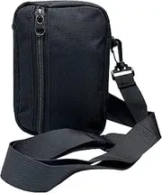 Square Terminal Case Square Reader Protector Waterproof Anti-Scratch Travel Carrying Bag, Fits Terminal Power Adapter & Cable, Receipt Paper Rolls and Hub (Black)