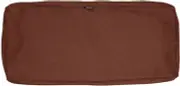 Ravenna Bench/Settee Cushion Slip Cover and Heather Henna Red - 48''x18''x3"