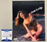 CHRISTIE BRINKLEY Supermodel Hand Signed 8'x10' Photo + Beckett COA