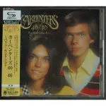 《木匠兄妹合唱團》留聲金典40(日本超高音質SHM-CD)THE CARPENTERS - 40/40 全新日版