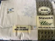 Steven’s Utica Flat Sheet - New Old Stock