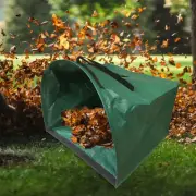 Leaf Bag Yard Waste Bag Pool with Reinforced Handles Dustpan Type Garden Bag
