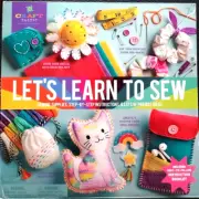 Craft-tastic Let's Learn to Sew Craft Kit Sewing Supplies by Ann Williams Group