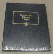 Whitman Classic Album - Roosevelt Dimes 1946 - . (New - 9119)