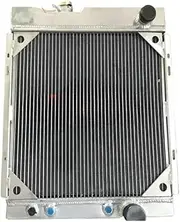 Aluminum Radiator Compatible With MUSTANG V8 289 302 WINDSOR 1964 1965 1966 AT/MT 64 65 66 GT350