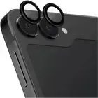 Uniq Galaxy Z Flip6 Aluminium Camera Lens Protector - Black Ultra-Slim Fit - HD