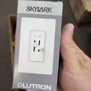 lutron fan and light dimmer switch black
