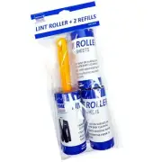 Universal Household Supplies Lint Roller and 2 Refills 10 Sheets Per Roll