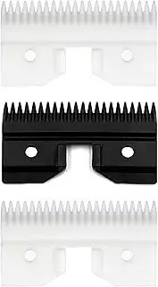 3PCS Ceramic Coarse Pet Replacement Blade Cutter Compatible with Andis 64440, Oster A5, Walh KM Series Clippers, 22Teeth