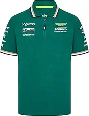 Aston Martin F1 Men's 2024 Team Polo - Green