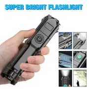 Flashlight Super Bright Torch for Bike USB Rechargeable Camping Outdoor Portable