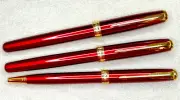 Parker Sonnet Trio: Fountain Pen, Rollerball and Ballpoint Set. New and Unused