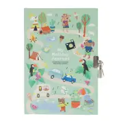 Tiger Tribe My Holiday Journal Lockable Diary