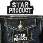 Star product Iron on patch quirky odd best embroidery celebrity iron-on patches
