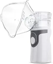 Portable Nebulizer, Efficient Handheld Mesh Nebulizer for Adults and Kids, Nebulizer Machine with Metered-Dose Inhaler Accessory