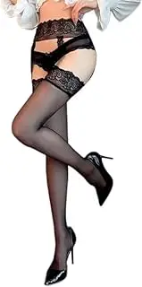 [Generic] Pantyhose Fishnet Thigh High Stockings Leggings Tights Lingerie Garter Belt Thigh Highs Suspender socks