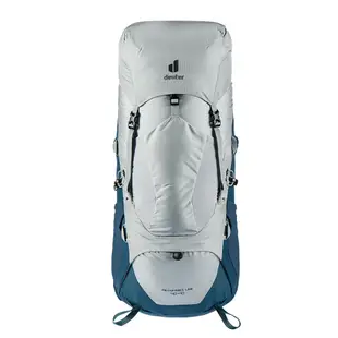 【deuter 德國】AIRCONTACT LITE 40+10L拔熱式透氣背包3340321銀白深藍/長途登山包/自助背包客/休閒旅遊包