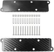 Conversion Coil Pack Hold Down Bracket Kits Aluminium Alloy Coil Pack Fixing Bracket Replacement for B5 S4 RS4 C5 A6 2.7 V6 2.7T Black