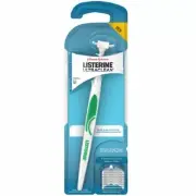 Listerine UltraClean Access Flosser (with 8 Refill Heads Unflavored) (Pack of 3)