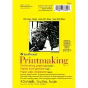 Strathmore Printmaking Paper Pad 5"X7"-40 Sheets