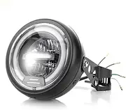 Motorcycle Headlight For Choppers For Cruisers 37JE 6.5 Inch LED Motorcycle Headlamp With Brackets Assembly Front Headlight(37JE3TT405718-W-1)