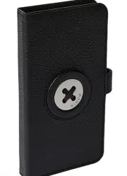MIMCO Phone Flip Case Cover iPhone 12 PRO MAX Black MIM MAZING Gunmetal New