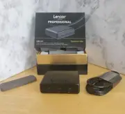 Lexxor Professional Workflow UR2 USB3.0 Hub Reader- (3) slot UHS-II microSDXC