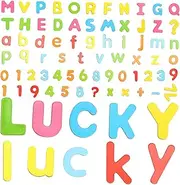 ERINGOGO 3Sets Magnetic Alphabet and Number Stickers for Educational Fridge Magnets Uppercase Lowercase and Numbers for Fun Learning Activities