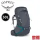 OSPREY 美國 AURA AG 50L 女款 聖潔灰 M 專業登山大背包/重裝背包/登山旅行 73OS001448