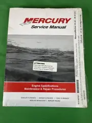 NEW Mercury/Mariner 30 Jet 40 4-Cylinder Models Service Manual P/N 90-814676R1