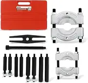 ABN Bearing Separator Set, 5-Ton Capacity – Bar-Type Bearing Splitter, Gear Puller, Fly Wheel Separator 12-Piece Kit