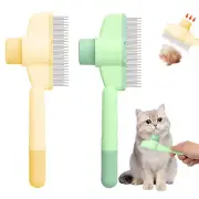 Peine para eliminar el pelo de mascotas, peine para pulgas, nuevo cepillo para g