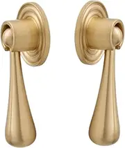 Dresser Drawers 2 Pack Solid Wardrobe Pull Ring Handle Cabinet Brass Drawer Handle 72 * 30 * 20Mm